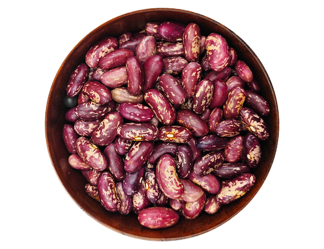 Red light speckled kidney beans