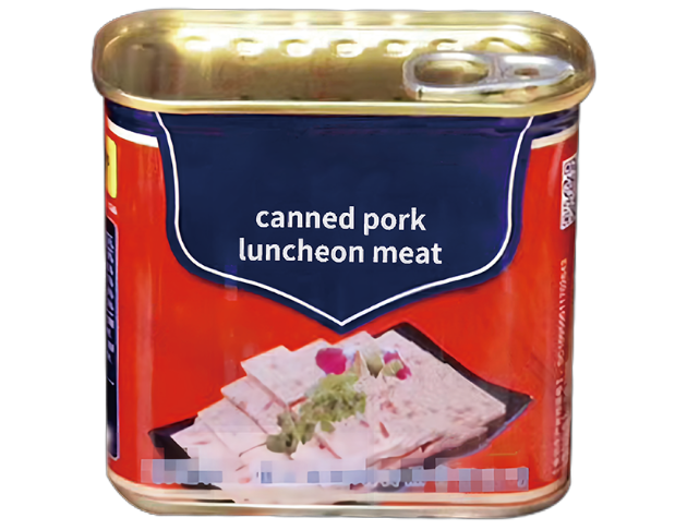 Canned Pork Luncheon Meat