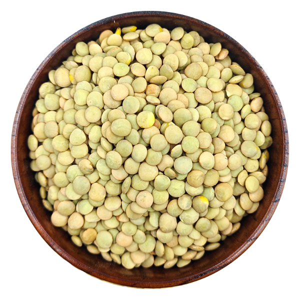 Small green lentils